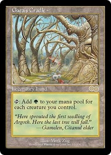 Gaea's Cradle Urza's Saga